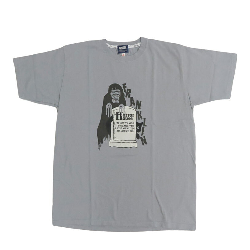 フェローズ PHERROW'S 半袖 プリントTシャツ「FRANKLIN」25S-PT18