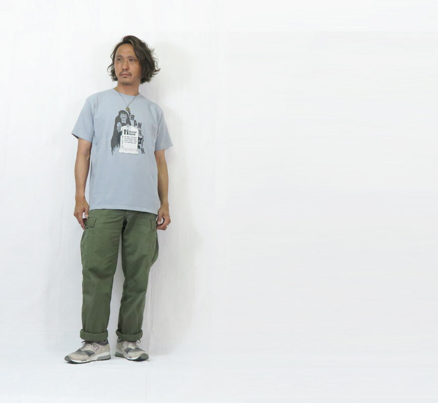 フェローズ PHERROW'S 半袖 プリントTシャツ「FRANKLIN」25S-PT18
