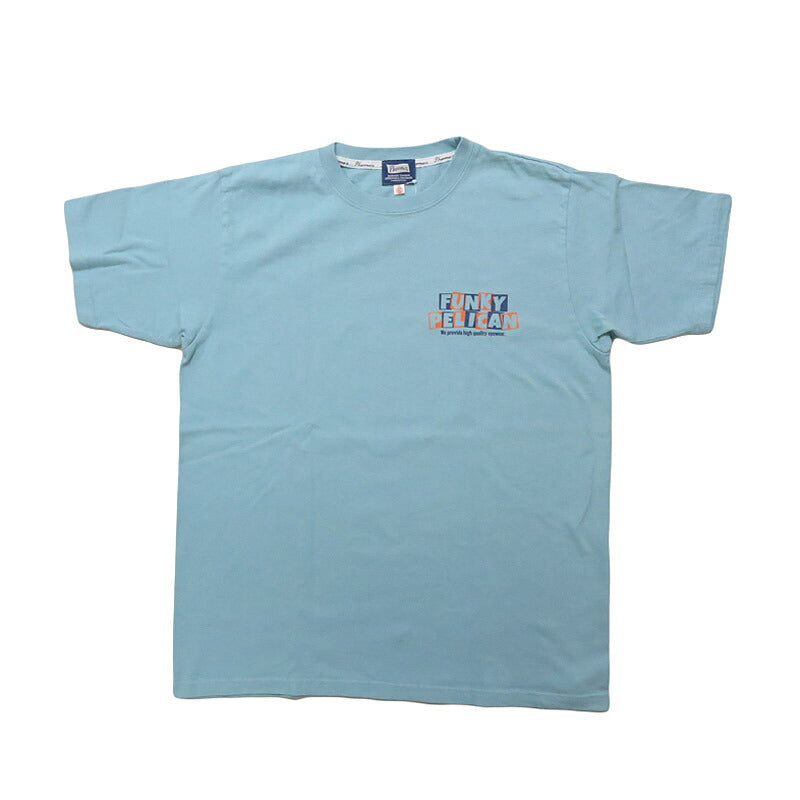 フェローズ PHERROW'S 半袖 プリント Tシャツ「FUNKY PELICAN」25S-PT29