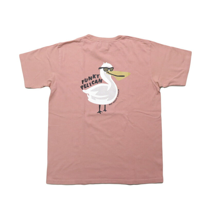 フェローズ PHERROW'S 半袖 プリント Tシャツ「FUNKY PELICAN」25S-PT29