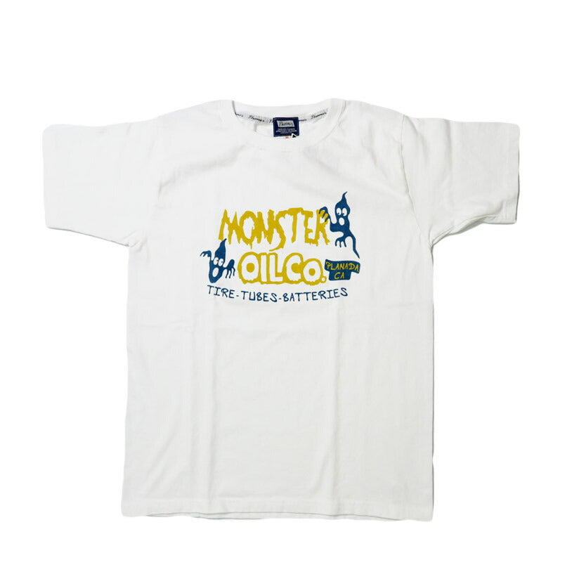 フェローズ PHERROW'S 半袖 プリントTシャツ「MONSTER OIL Co.」25S-PT31