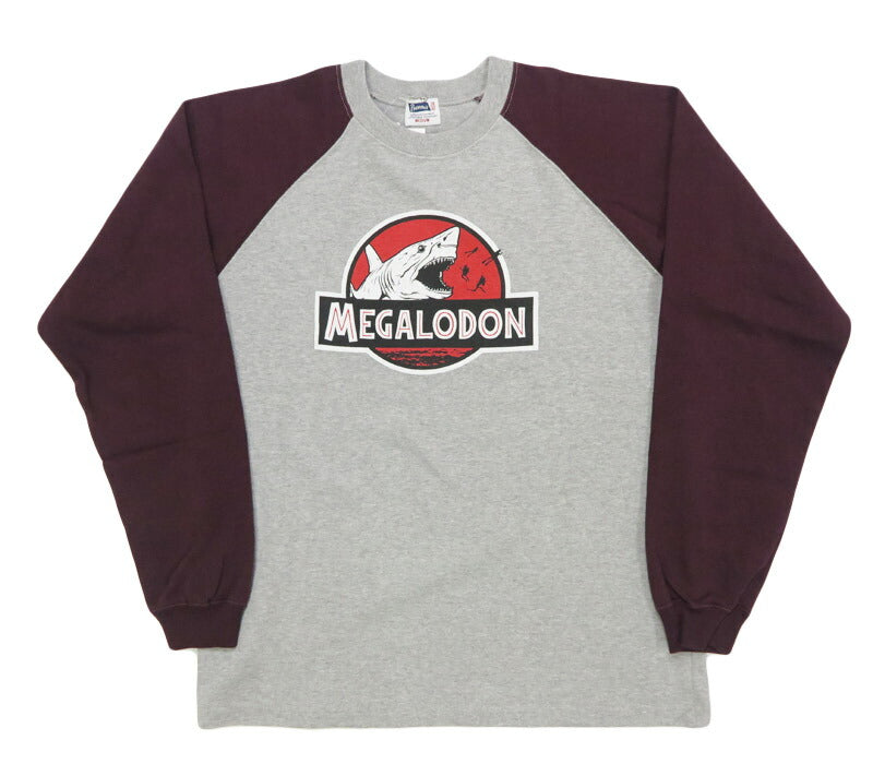 フェローズ PHERROW'S 長袖 Tシャツ プリントラグランスリーブ