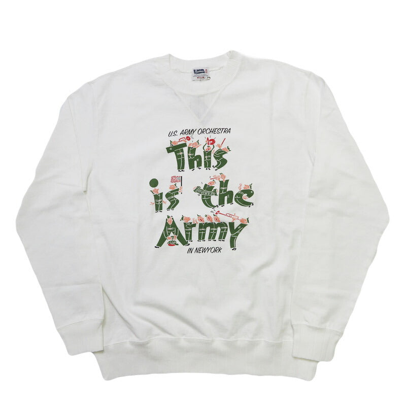 フェローズ PHERROW'S 長袖 Tシャツ プリント "This is the Army" 25W-PVGS1
