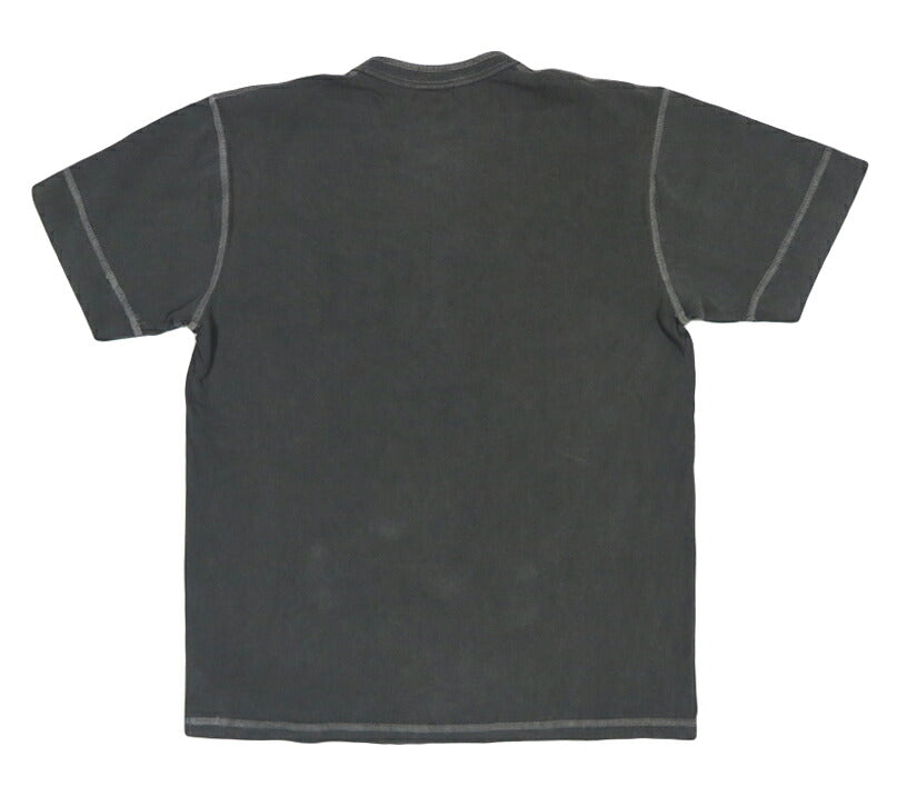 フェローズ PHERROW'S 半袖 ピグメント染めTシャツ ヘンリーネック 26S-PHNT-PG【2026年春夏新作】