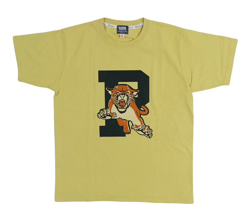 フェローズ PHERROW'S 半袖 プリントTシャツ  " P " 26S-PT22 【2026年春夏新作】