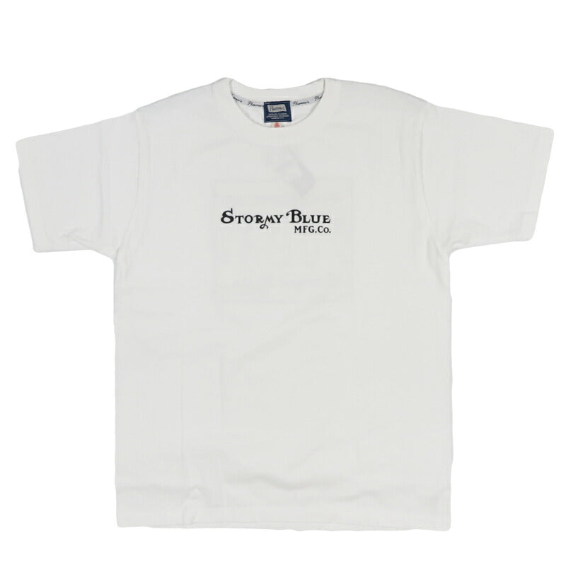 フェローズ PHERROW'S 半袖 プリントTシャツ ”STORMY BLUE” 26S-PT26【2026年春夏新作】