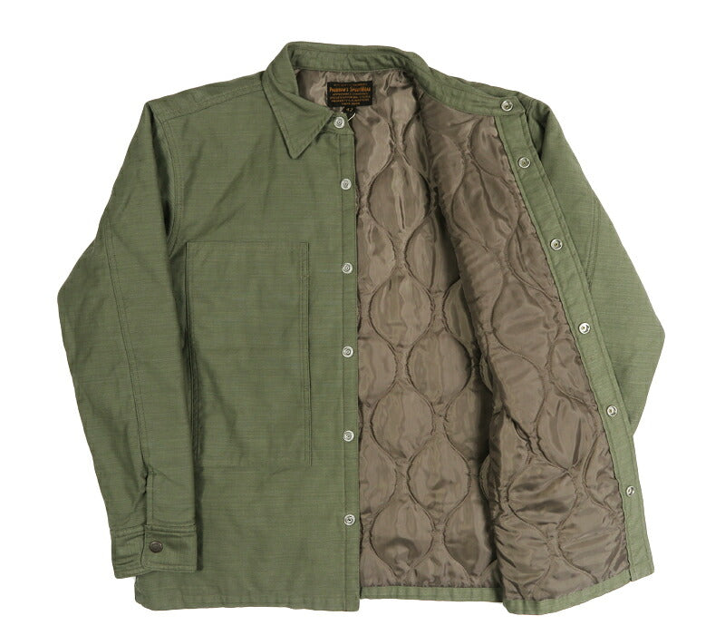 フェローズ PHERROW'S INDIGO OLIVE シャツジャケット  26W-PASJ1 【2026年秋冬新作】