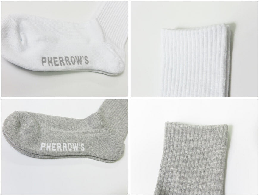 Pherrow's เฟลอโร่ส์ ถุงเท้าชุด 2 คู่ สีพื้น 2PACK-SOX