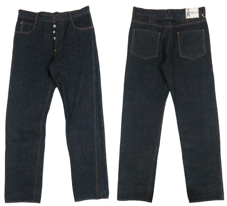 フェローズ Pherrow's ยีนส์เดนิม 13.5oz ทรงตรงคลาสสิกยุค 1940's Lot.400P รุ่นสตรองโฮลด์ 【คอลเลกชันฤดูใบไม้ผลิ/ฤดูร้อน 2026】