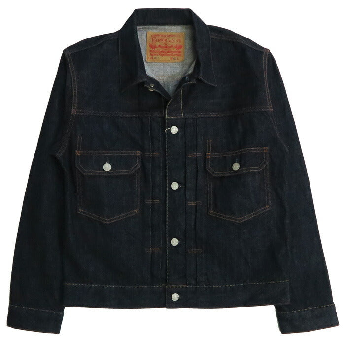 フェローズ Pherrow's 13,5oz Denimjacke 2nd Second-Typ Jeansjacke Starch-Waschung 407J-SW 【2026年春夏新作】