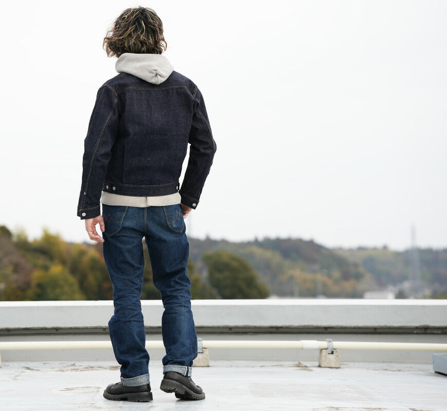 フェローズ Pherrow's 13,5oz Denimjacke 2nd Second-Typ Jeansjacke Starch-Waschung 407J-SW 【2026年春夏新作】