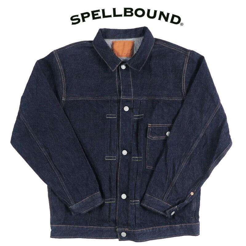 スペルバウンド SPELLBOUND 長袖 12oz生機セルヴィッジデニム 1stタイプジャケット 48-922C