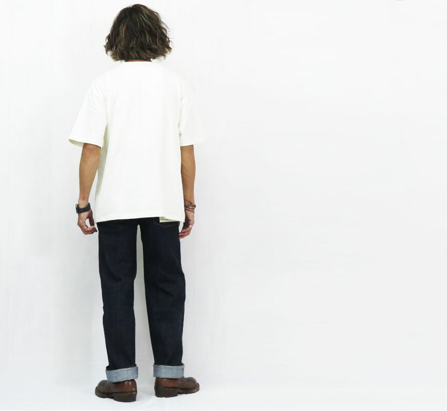 フェローズ Pherrow's 20er Jahre Loose-Fit Jeans 13,5oz Denim Lot.500SW Jeans G-Pan Denim Starch-Wash One-Wash