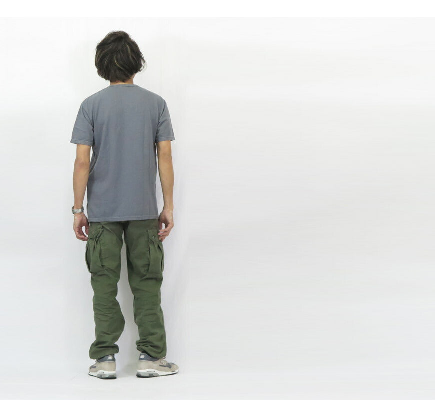 UES ウエス เสื้อยืดแขนสั้น UES โลโก้ คอปกบิด 652501