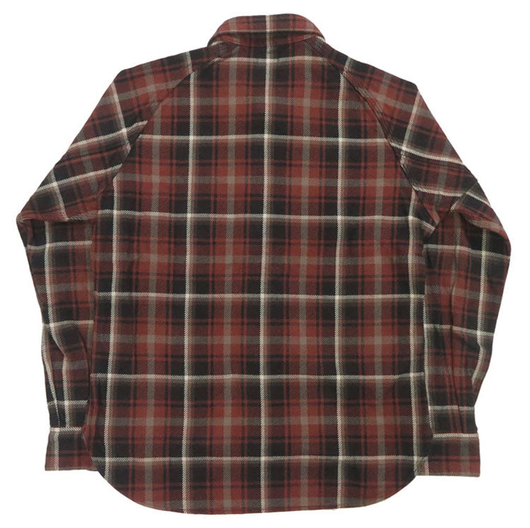 デラックスウェア DELUXEWARE แขนยาว เชิ้ต เช็ค ลากรานสลีฟ "DELUXE STYLE SHIRT" 7649B