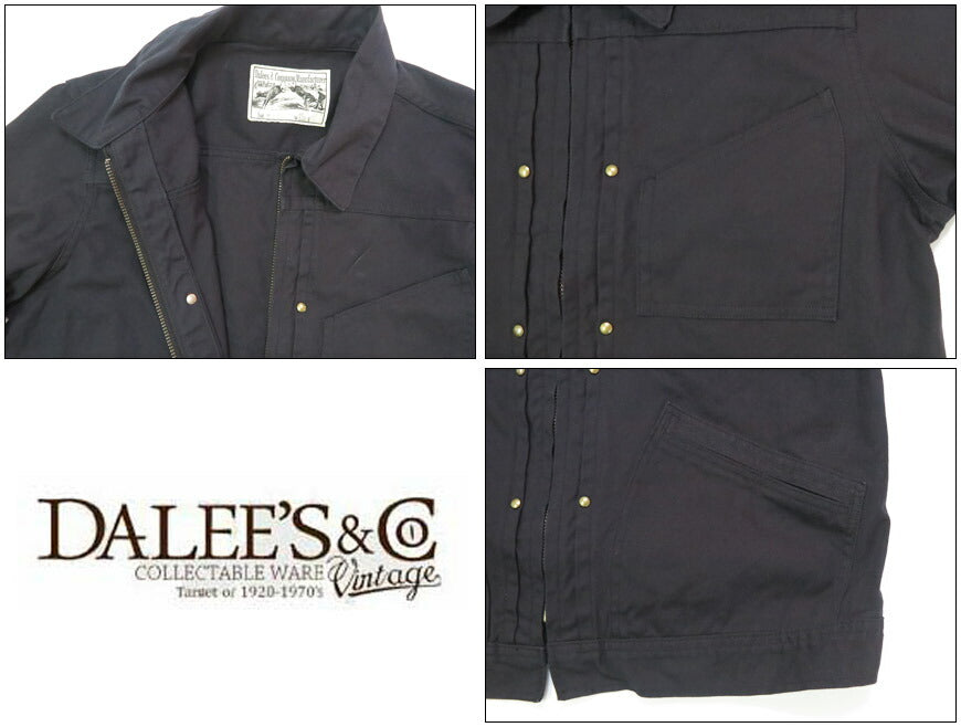DALLES & CO 달레스앤코 30s 데님 집업 재킷 디럭스웨어 DELUXEWARE 81B