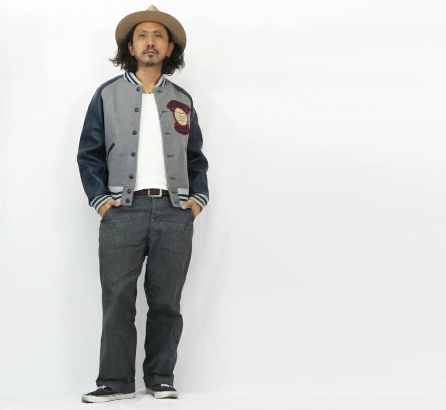 JELADO ジェラード Veste Award Eagle Eye Indian Dunber Blouson universitaire AB03410B