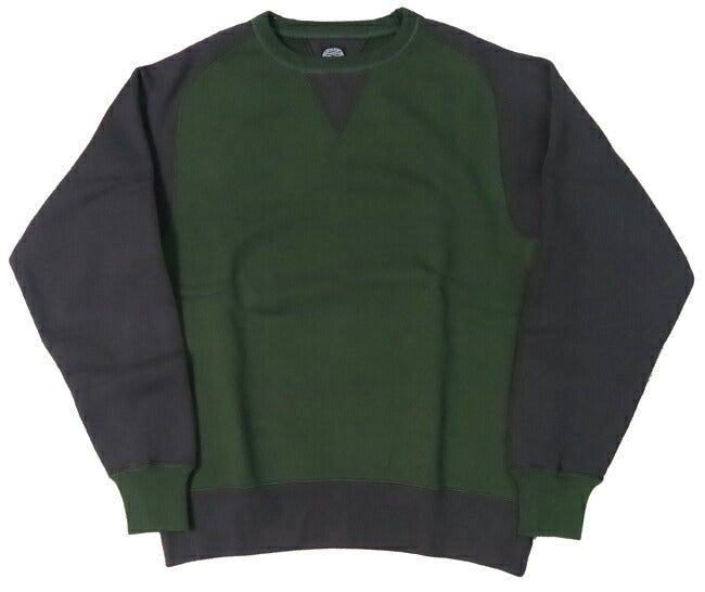 JELADO ジェラード Freedom Sleeve Rundkörper Rundhals Sweatshirt 2TONE AB11211