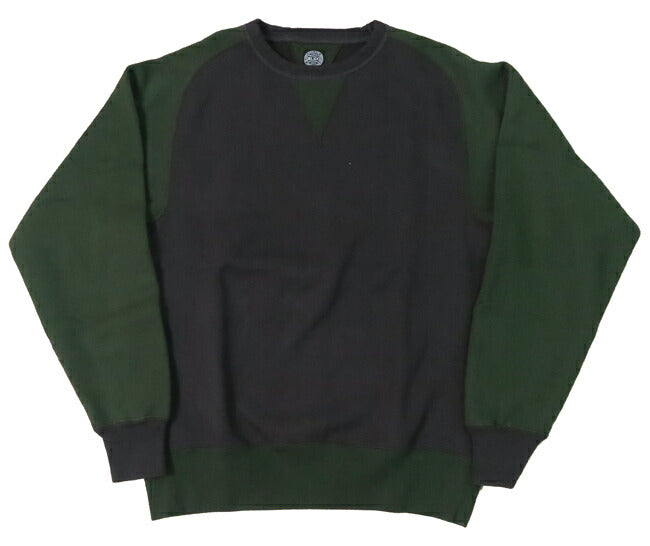 JELADO ジェラード Freedom Sleeve Rundkörper Rundhals Sweatshirt 2TONE AB11211