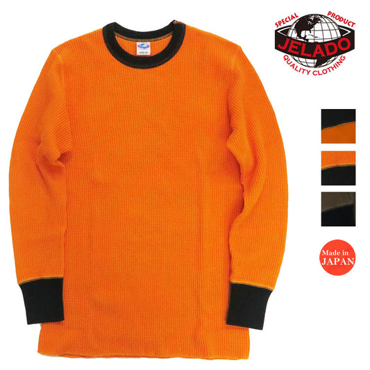 JELADO เจลาโด เสื้อยืดแขนยาวคอเต่าสองสีเมกะเทอร์มอล AB12226