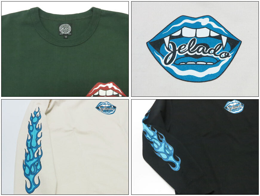 เจลาโด JELADO เสื้อทีเชิ้ตแขนยาวแขนเฟรม AB13233