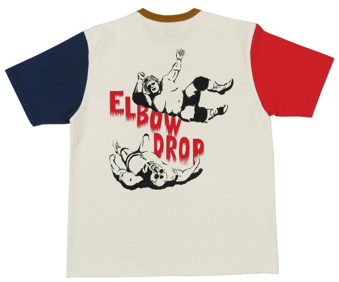 JELADO ジェラード เสื้อยืดแขนสั้นผ้าหนักลายมวยปล้ำ AB21232 【คอลเลกชันฤดูใบไม้ผลิ/ฤดูร้อน 2026】