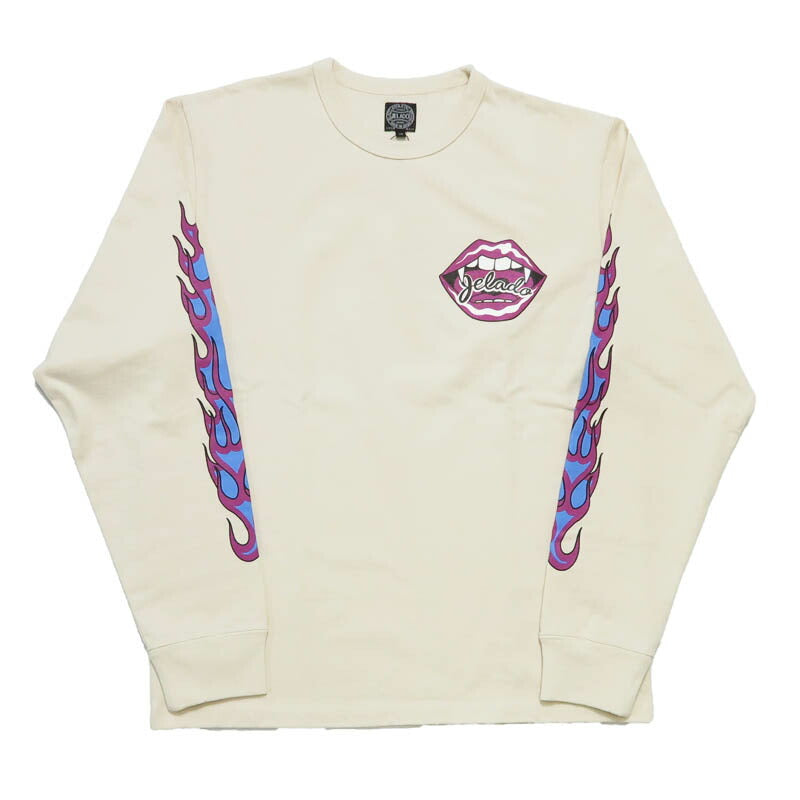 JELADO ジェラード Fire Flame-Ärmel Langarm T-Shirt Flame Sleeve Tee AB21234【2026年春夏新作】