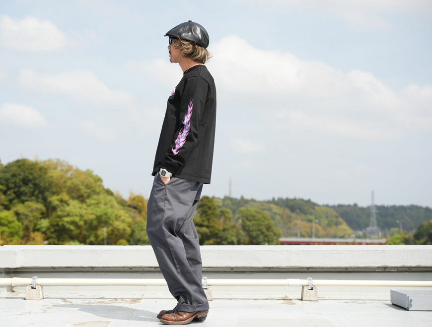 JELADO ジェラード Fire Flame-Ärmel Langarm T-Shirt Flame Sleeve Tee AB21234【2026年春夏新作】