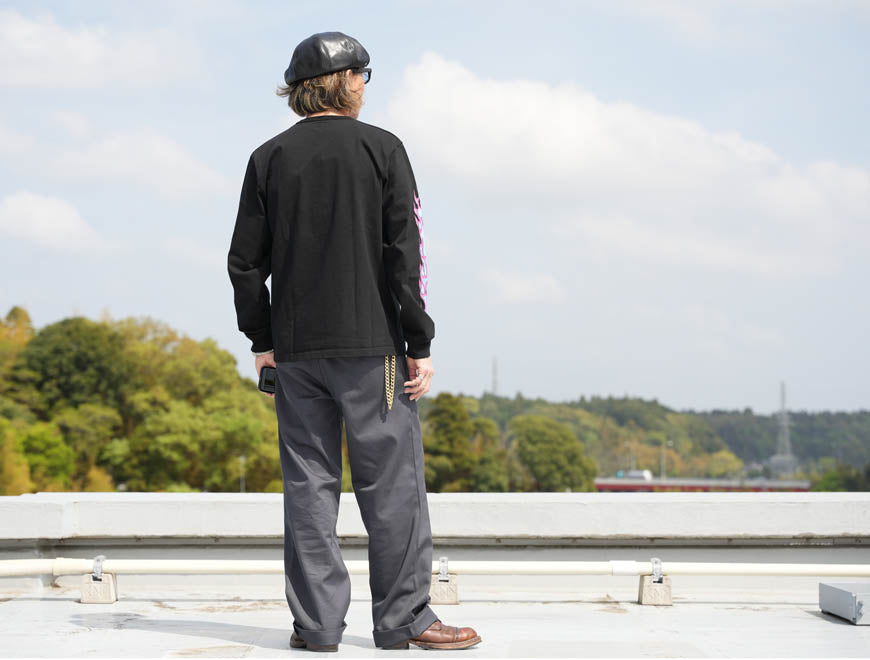 JELADO ジェラード Fire Flame-Ärmel Langarm T-Shirt Flame Sleeve Tee AB21234【2026年春夏新作】