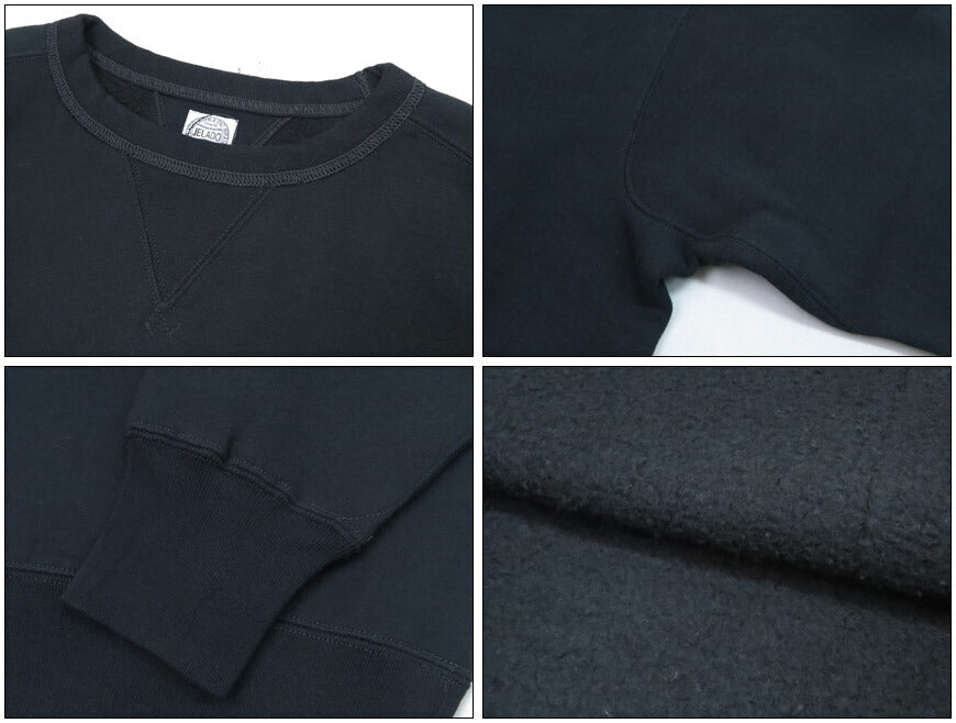 JELADO เจลาดอ เสื้อสเวตเตอร์แขนยาว คอวี สีดำ AB82251-24AW