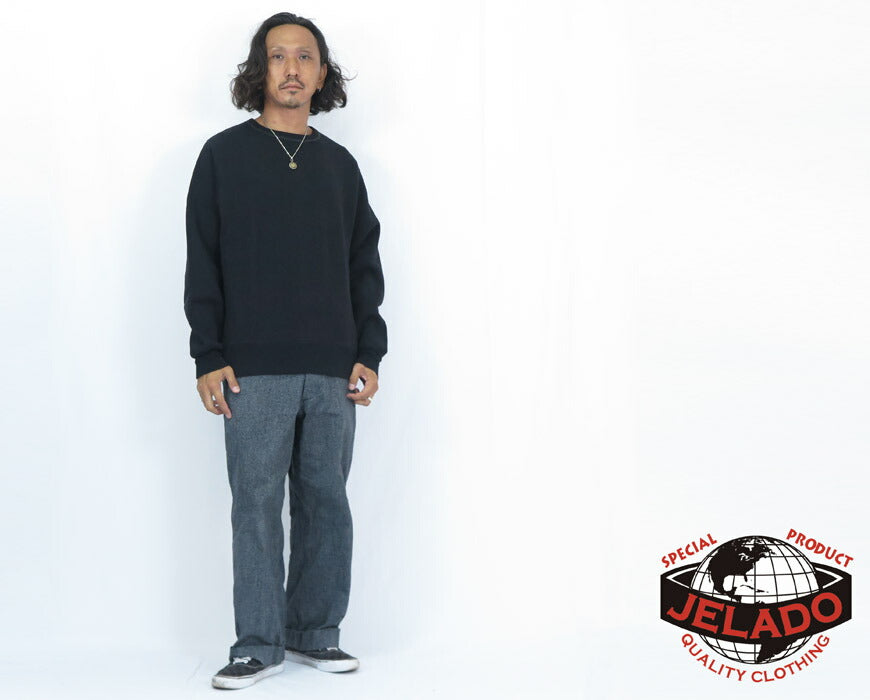 JELADO เจลาดอ เสื้อสเวตเตอร์แขนยาว คอวี สีดำ AB82251-24AW