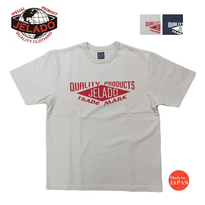 JELADO ジェラード เสื้อยืดแขนสั้นน้ำหนักมาก Official Print Tee AB94232