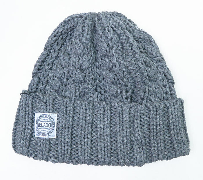 JELADO ジェラード ケーブル編み ウールニット ワッチ キャップ ニット帽 Wool Cable Watch Cap  AB94704-24AW