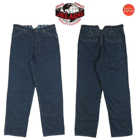 JELADO ジェラード ウォバッシュストライプ ワーク トラウザーズ パンツ Dugout Trousers Last Resort AG21322 【2026年春夏新作】