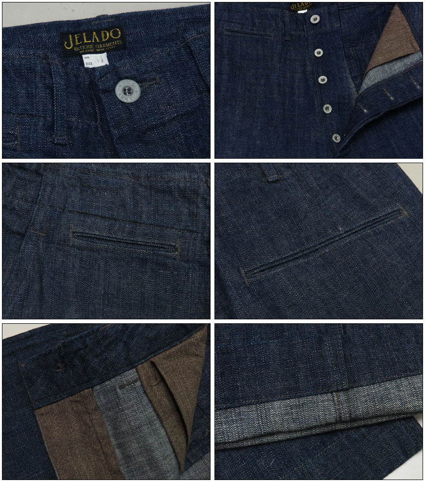 JELADOジェラード41デニムパンツ10.5ozLASTRESORT青タグワンウォッシュAG94341DA