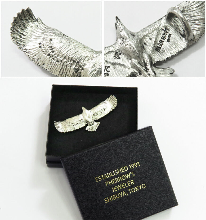 フェローズ Pherrow's จี้นกอินทรีเงิน 925 AMERICAN EAGLE