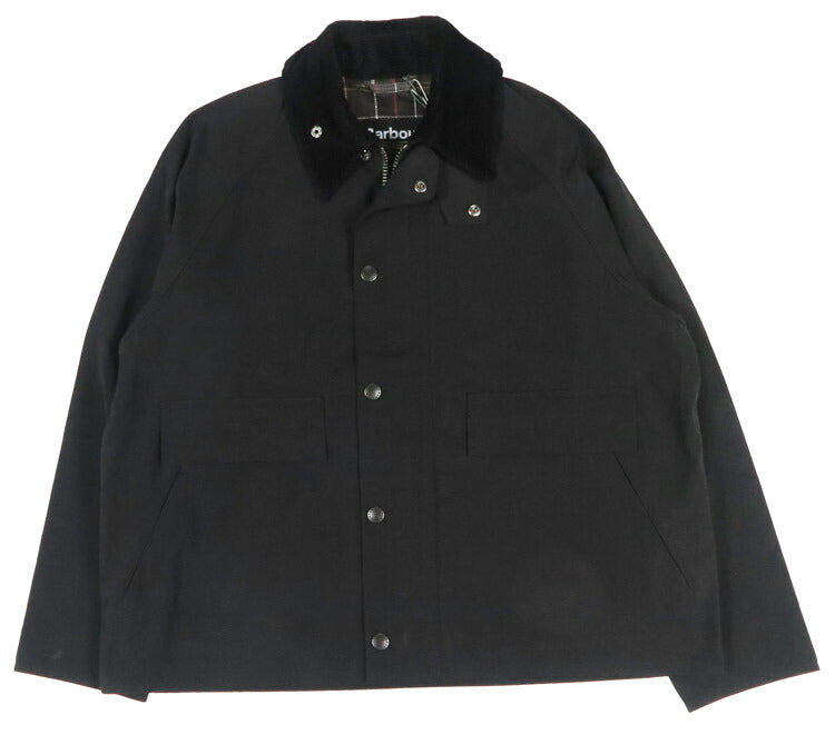 Barbour バブアー BORROWDALE บอร์โรว์เดล แจ็กเก็ตบลูซอนผ้าพีชสกิน ผ้าฝ้ายไม่ผ่านการเคลือบแว็กซ์ BBR1473MCA1059