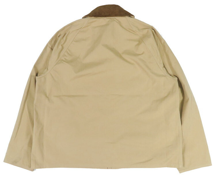 Barbour バブアー BORROWDALE บอร์โรว์เดล แจ็กเก็ตบลูซอนผ้าพีชสกิน ผ้าฝ้ายไม่ผ่านการเคลือบแว็กซ์ BBR1473MCA1059