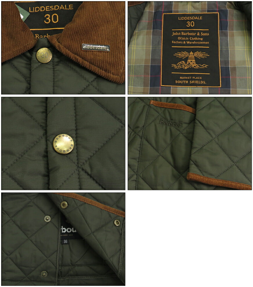 บาบัวร์ Barbour LIDDESDALE รุ่นฉลองครบรอบ 30 ปี ควิลท์ บลูซอน บาร์บัวร์ 4955041 242MQU1819