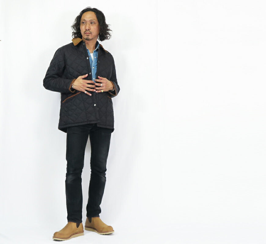 บาบัวร์ Barbour LIDDESDALE รุ่นฉลองครบรอบ 30 ปี ควิลท์ บลูซอน บาร์บัวร์ 4955041 242MQU1819