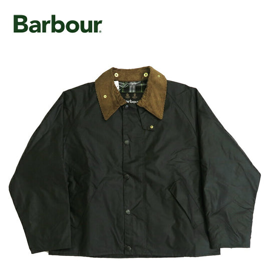 BarbourバブアーTRANSPORTトランスポート130周年記念モデルワックスコットンブルゾンショート丈バーヴァー4955042242MWX2364【2024-25年秋冬新作】