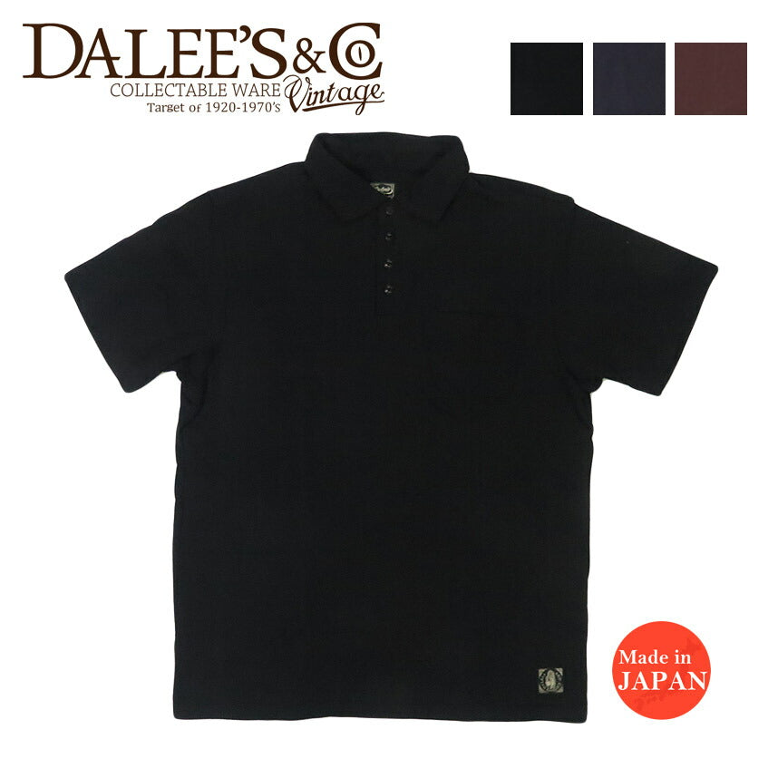 DALLES & CO ダリーズ＆コー 1930s CLASSIC COLLAR  クラシックオープンカラー 半袖 BDT-C40 DELUXEWARE 【2025年春夏新作】