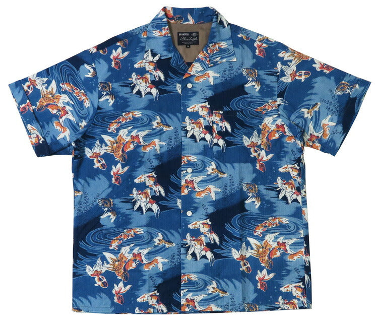 JELADO Short Sleeve Cotton Hawaiian Shirt HOLLYWOOD BL12104