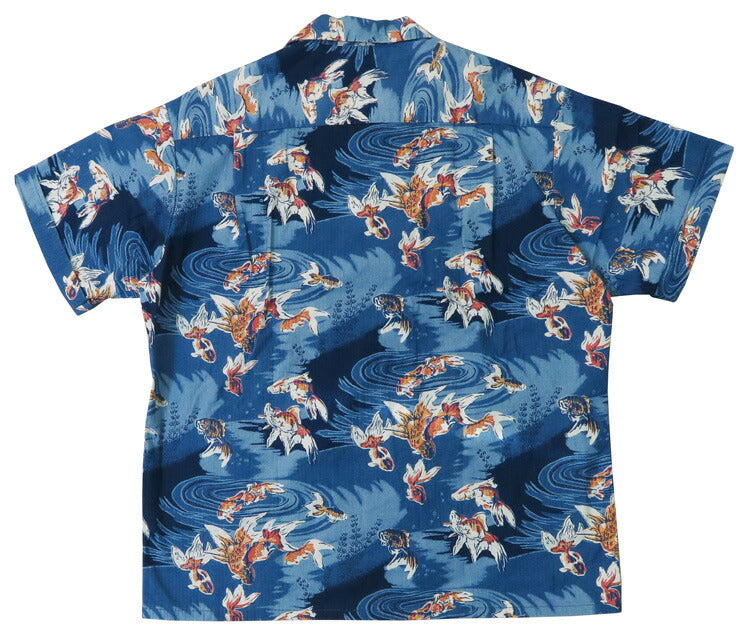 JELADO Short Sleeve Cotton Hawaiian Shirt HOLLYWOOD BL12104