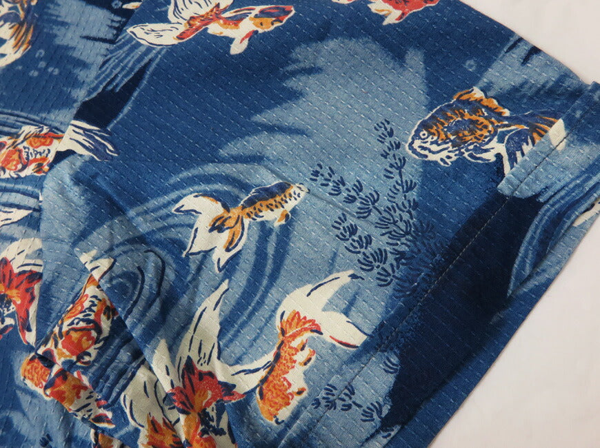 JELADO Short Sleeve Cotton Hawaiian Shirt HOLLYWOOD BL12104