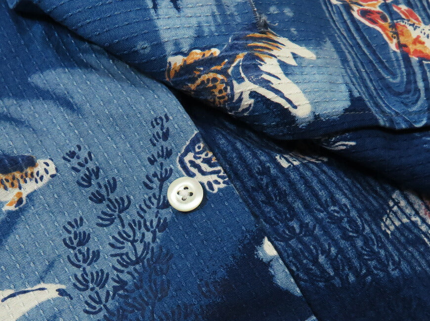 JELADO Short Sleeve Cotton Hawaiian Shirt HOLLYWOOD BL12104