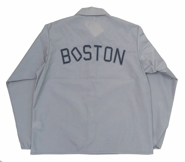 バーンズ BARNS 刺繍 ワッペン ナイロン コーチ ジャケット 60s Nylon Coach Jacket "BOSTON" BR-24333