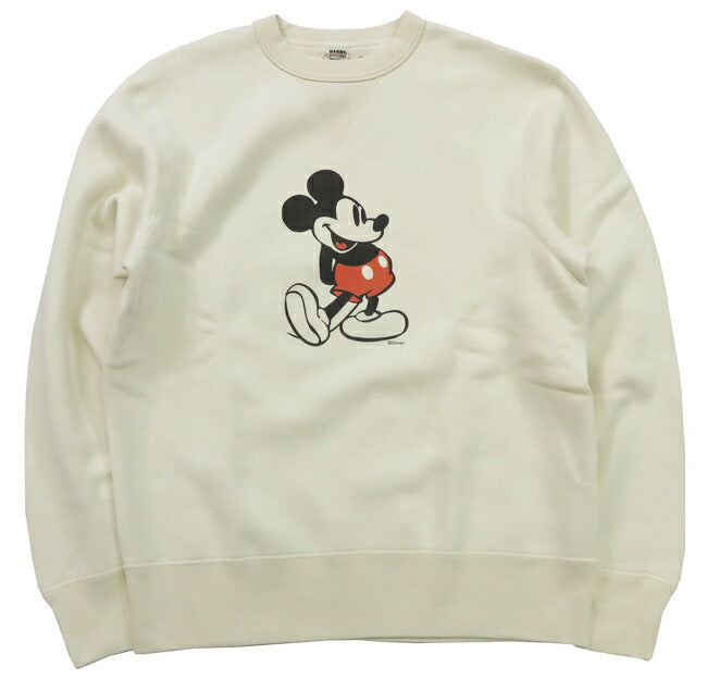 บาร์นส์ BARNS เสื้อสเวตแขนยาว COZUN คอวีคู่ สเวตเทรนเนอร์ พิมพ์ Mickey Mouse BR-24391