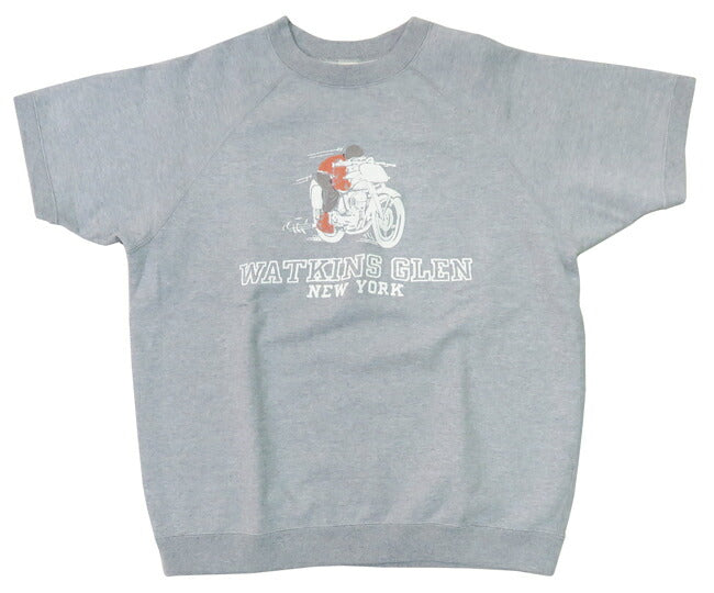 BARNS 90's Short Sleeve Crew Neck Sweatshirt WATKINS GLEN BR-25115