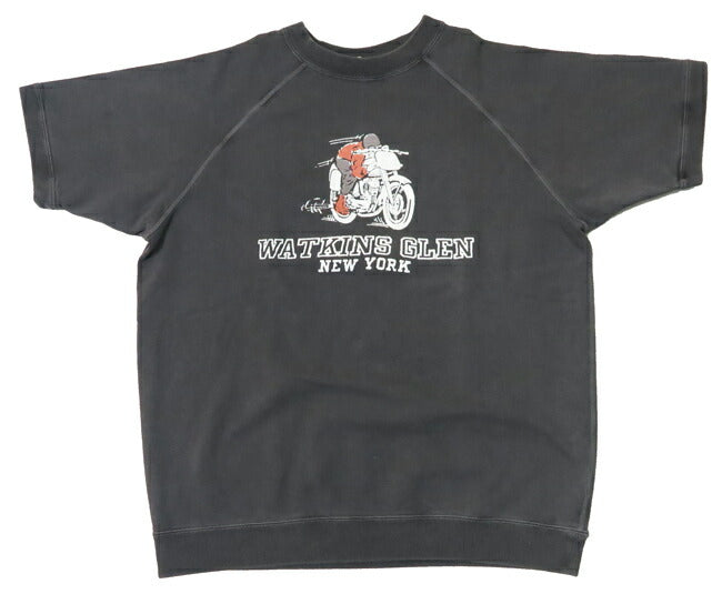 BARNS 90's Short Sleeve Crew Neck Sweatshirt WATKINS GLEN BR-25115